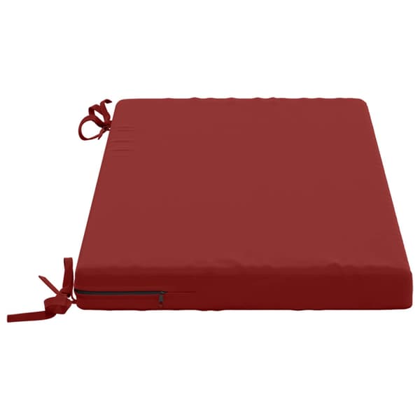 2-delade Bänk Kuddar SOEST 2 st 100% Polyester Vinröd