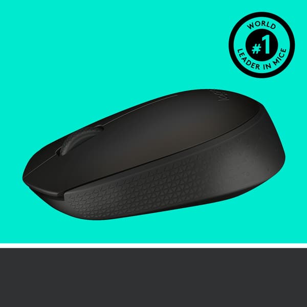 Logitech M171 Black-K datormöss Ambidextrous RF Trådlös Optisk 1000 DPI