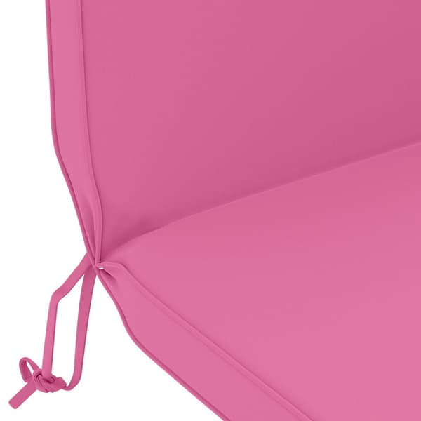 Solsängkudde 100% Polyester Rosa 55 x 124 x 5 cm