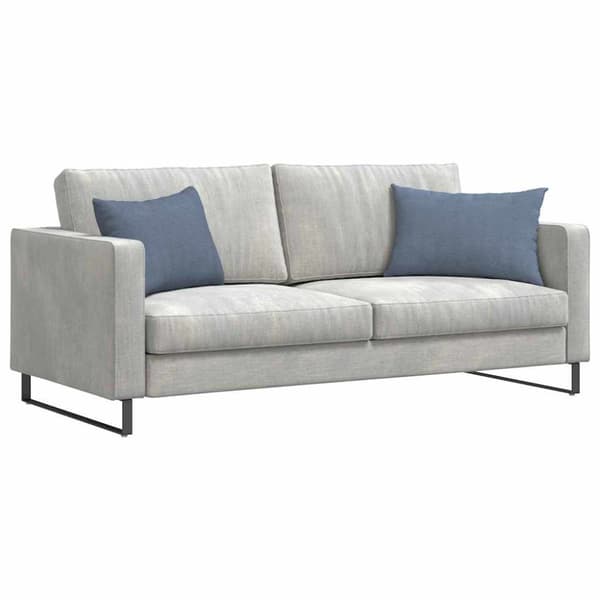 Sofakuddar 2 pcs Blå 60 x 40 cm Kordread tyg