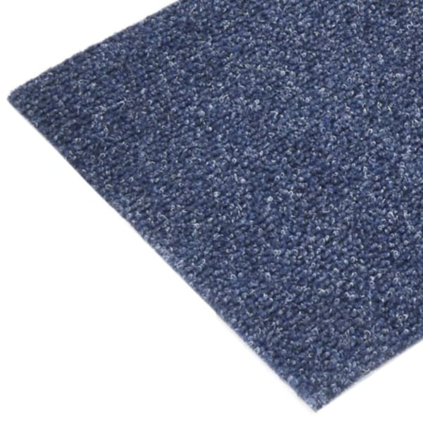 Trappmattor självhäftande 15 st 60x25 cm gråblå rektangulära