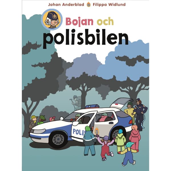 Bojan och polisbilen (inbunden)
