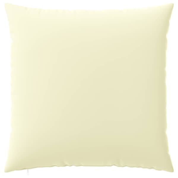 Kuddöverdrag 6 st HEERLEN Gräddvit 80 x 80 cm Polyester