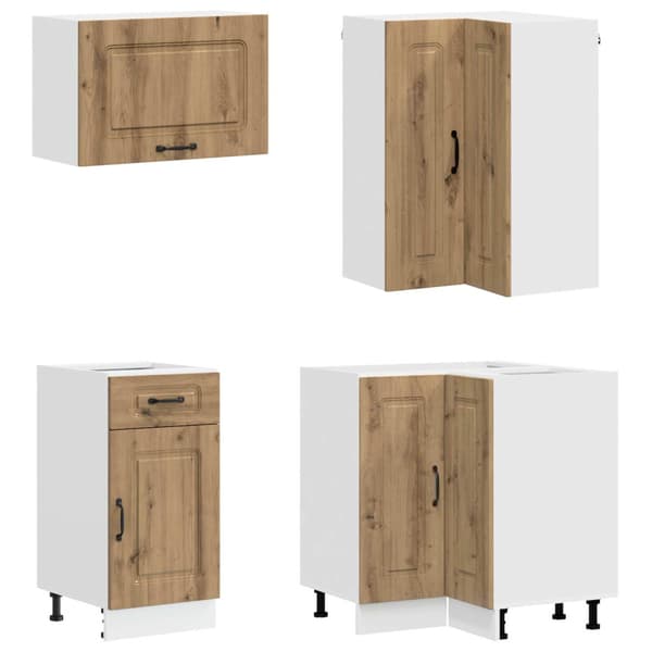 Köksenhet KALMAR 8 pcs Artisan-ek Konstruerat trä