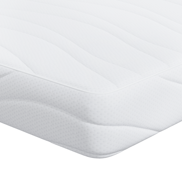 Madrass Vit 80 x 200 cm Jacquardtyg