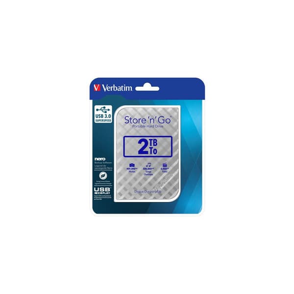 HDD Ext. VERBATIM 2.5' 3.0 1TB Blå