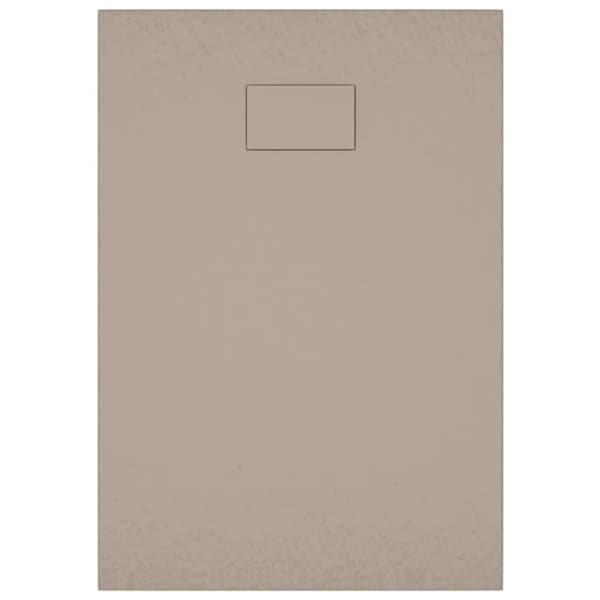 Duschkar SMC brun 100x70 cm