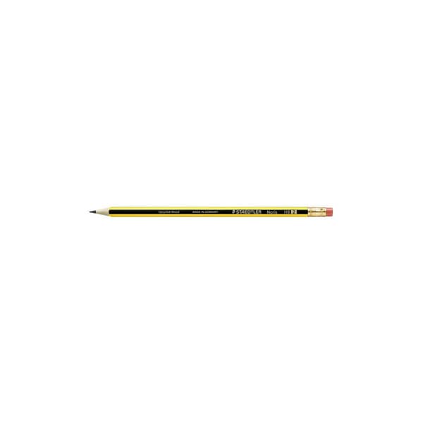 Blyertspenna STAEDTLER topgummi HB 12/fp