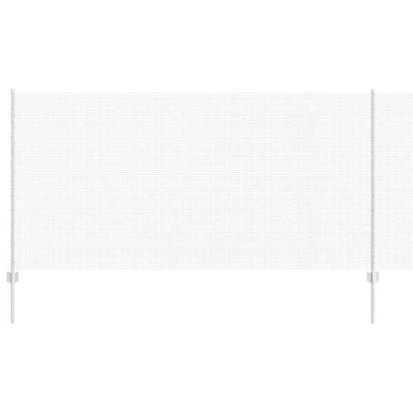 Stängsel med stolpe Silver 1,2 x 25 m Stål