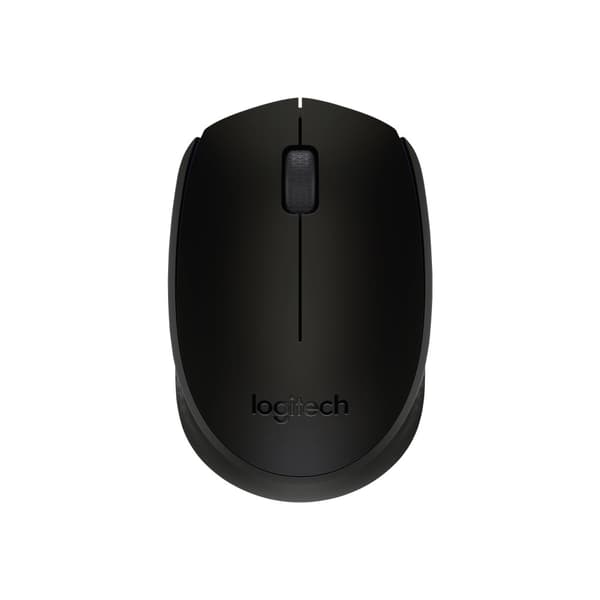 Logitech B170 - mus - 2.4 GHz - svart