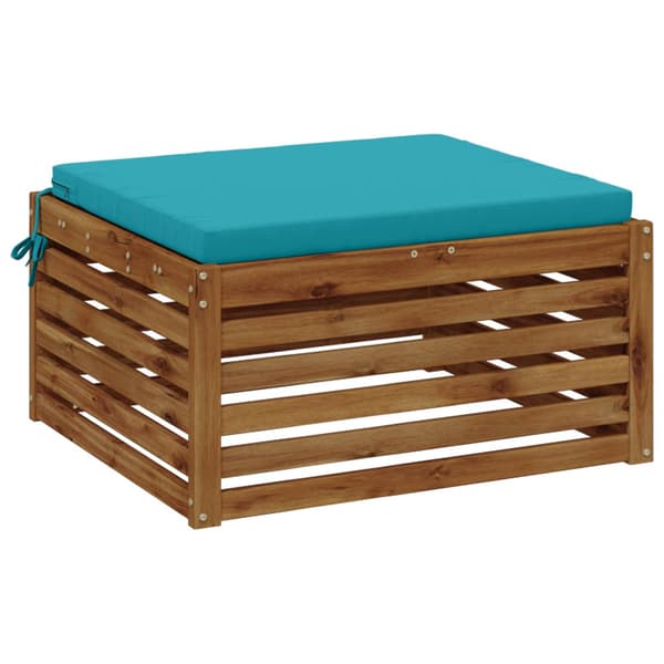 1-delad Sittdyna SOEST 100% Polyester Turkos 80 x 80 x 5 cm