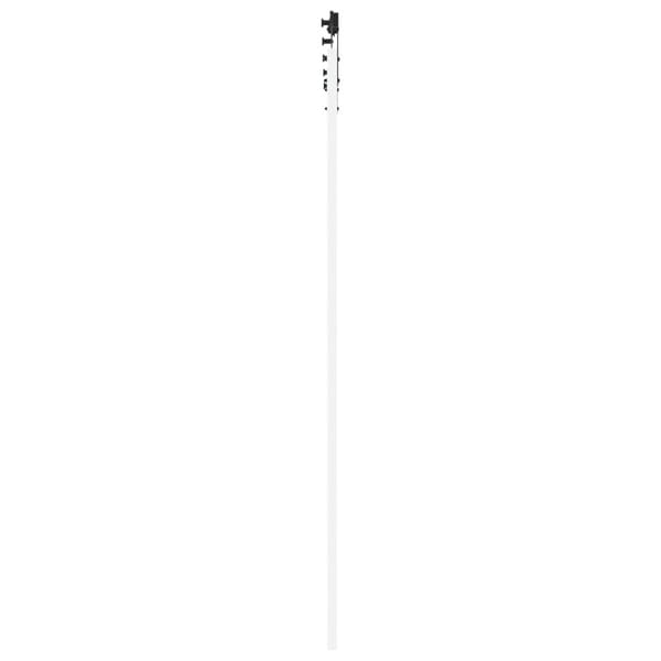 Skjutdörr ORKDAL Vit och svart 93 x 232 cm