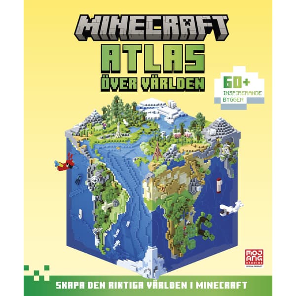Minecraft Atlas över världen (inbunden)