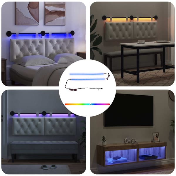 LED Band 110 cm Flerfärgsdesign PVC