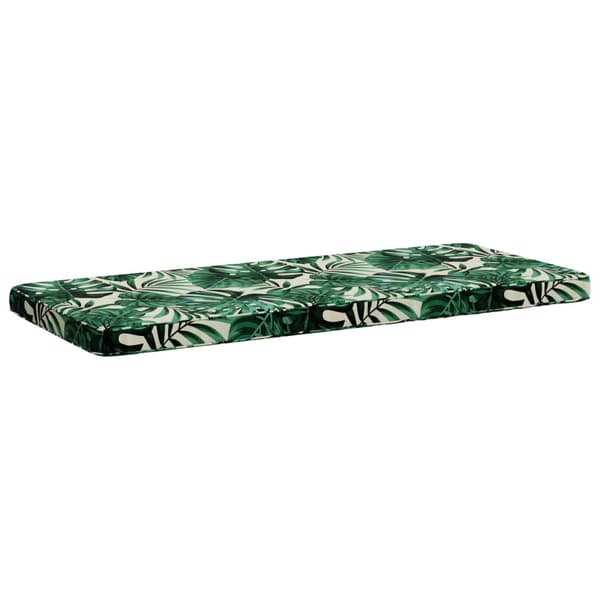 2-delade Bänk Kuddar VUGHT 2 st 100% Polyester Bladmönster