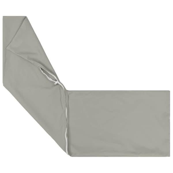 Kuddöverdrag 2 st HEERLEN Grå 40 x 145 cm Polyester
