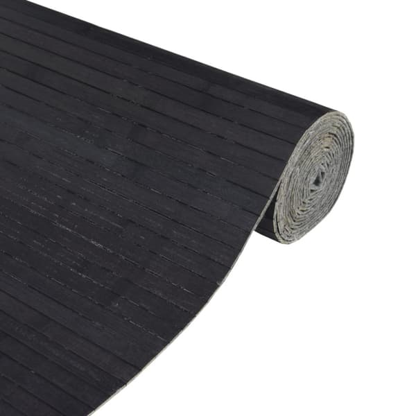 Rumsavdelare grå bredd 800 cm höjd 165 cm bambu