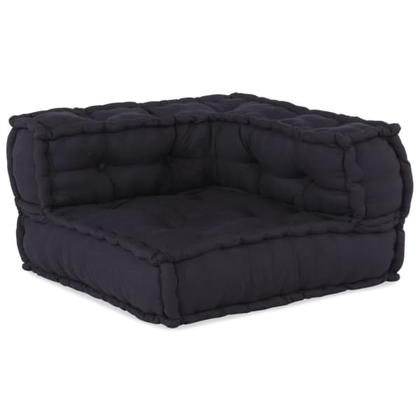 Modulsofa enhet 2 pcs Antracit 140 x 70 x 56 cm Tyg
