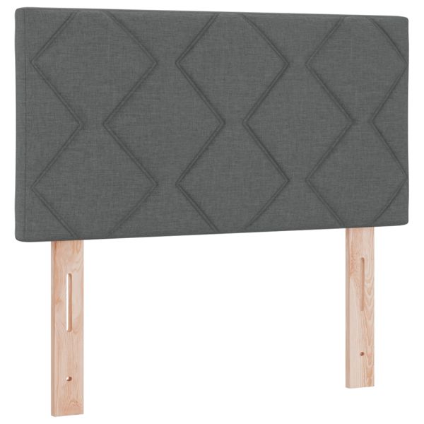LED huvuddyna Grå 80 cm tyg
