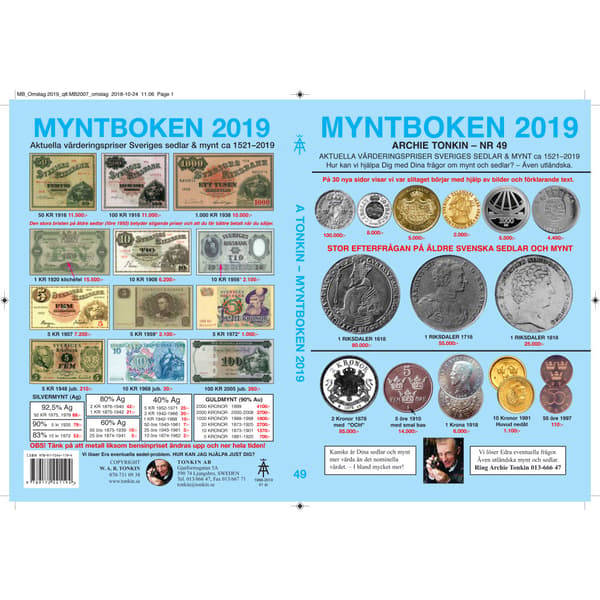 Myntboken 2019 Nr 49 (häftad)