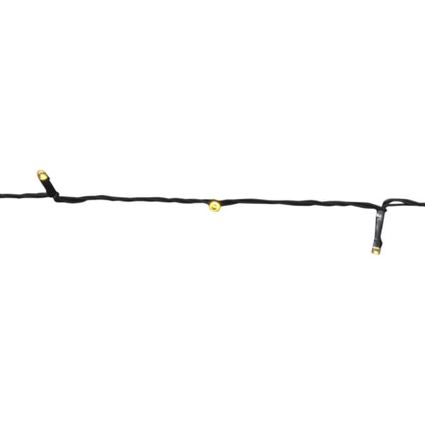 Soldriven ljusslinga LED varmvit