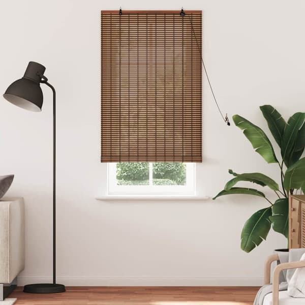 Rullgardin Brun 90 x 220 cm Bambu