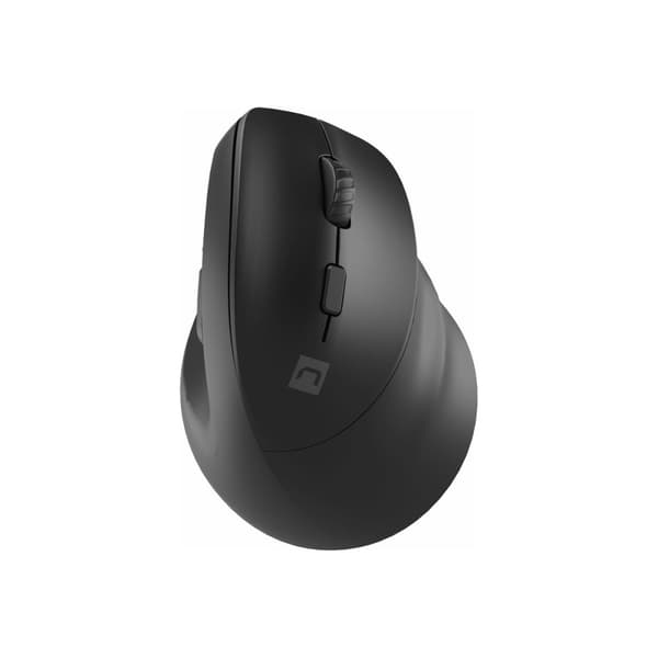 Natec CRAKE 2 - vertikal mus - Bluetooth 5.0, 2.4 GHz - svart