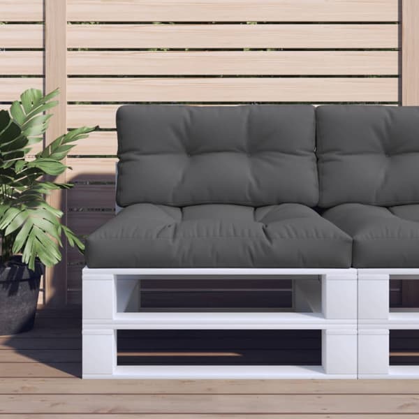 Palldyna antracit 70x40x12 cm tyg