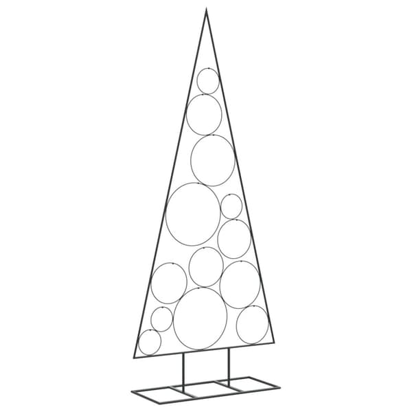 Julgran i metall svart 150 cm