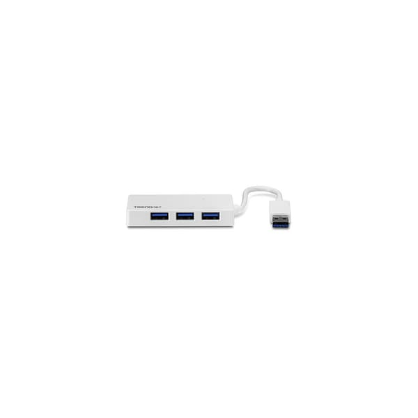 Trendnet TU3-H4E gränssnittshubbar 5000 Mbit/s Vit