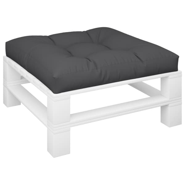 Palldyna svart 80x80x12 cm tyg