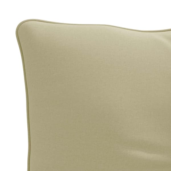 Ryggkudde PUTTEN 100% Polyester Ljusgrön 40 x 40 x 10 cm