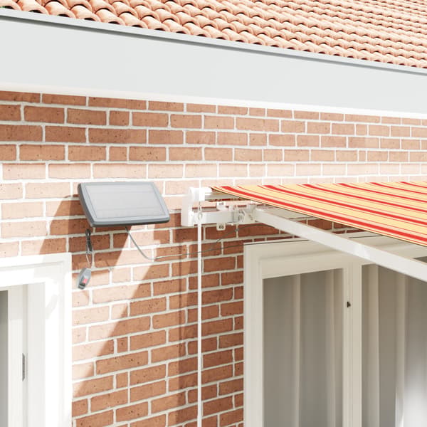 Utfällbar markis med 350 x 250 cm tyg