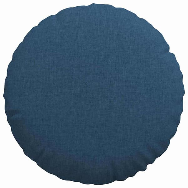 Sittkuddar 2 pcs Blå Ø40 x 13 cm tyg
