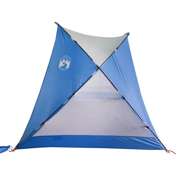 Strandtält azurblå 274x178x170/148 cm 185T polyester