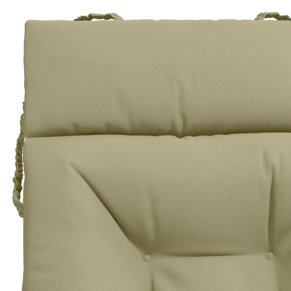 Solstol Kudde VIANEN 100% Polyester Ljusgrön 200 x 60 x 8 cm