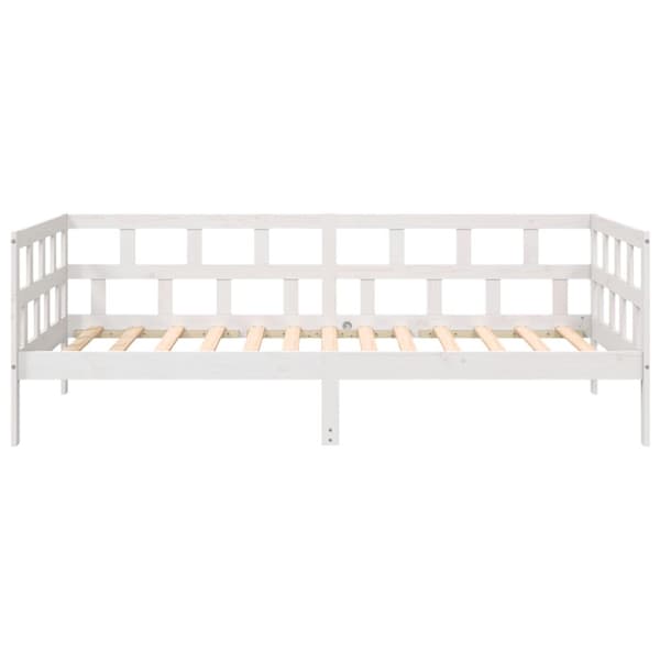 Dagbädd vit massiv furu 90x190 cm