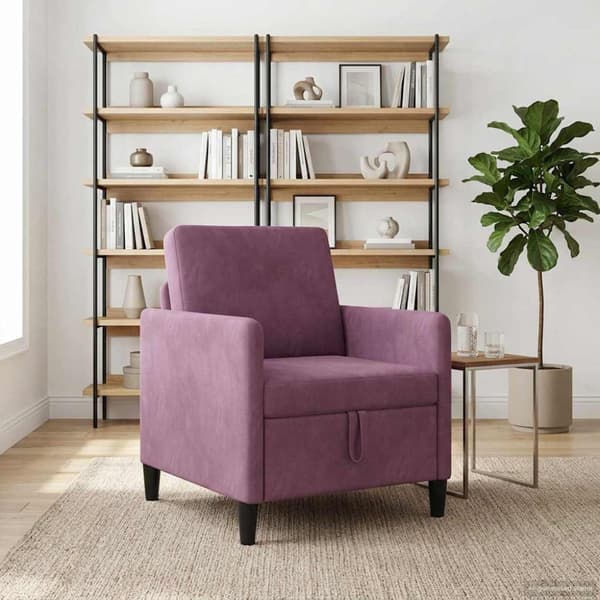 Soffa med förvaring Lila 72 x 78 x 87 cm Polyester