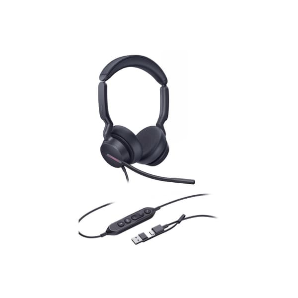 Yealink UH46 Dual - headset - USB-A, USB-C