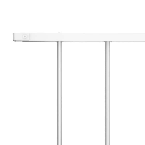 Staketpanel Woerden pulverlackerad stål 1,7x0,75 m vit