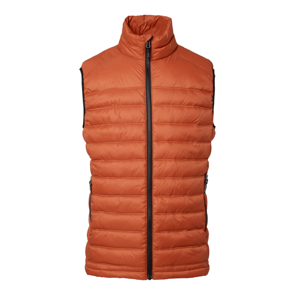 Alve Vest Dark orange Male