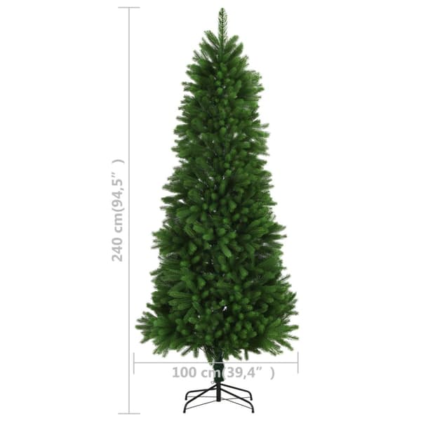 Plastgran verklighetstrogna barr 240 cm grön