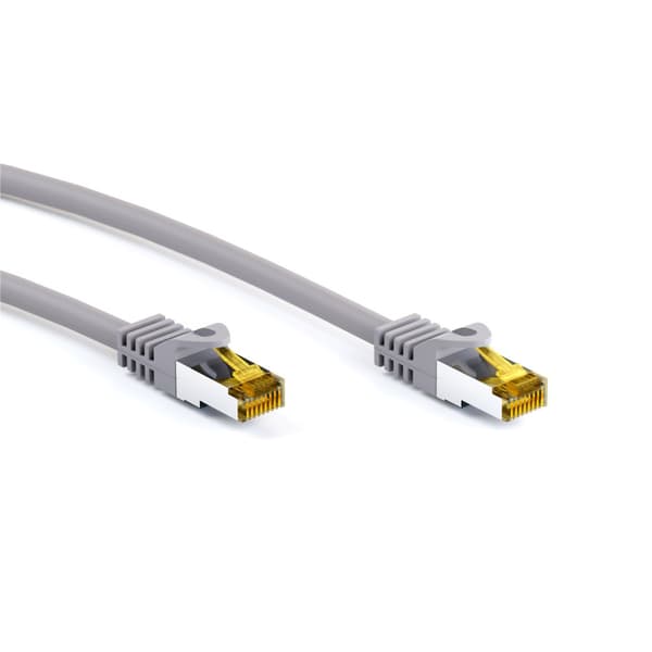 goobay patch-kabel - 10 m - grå