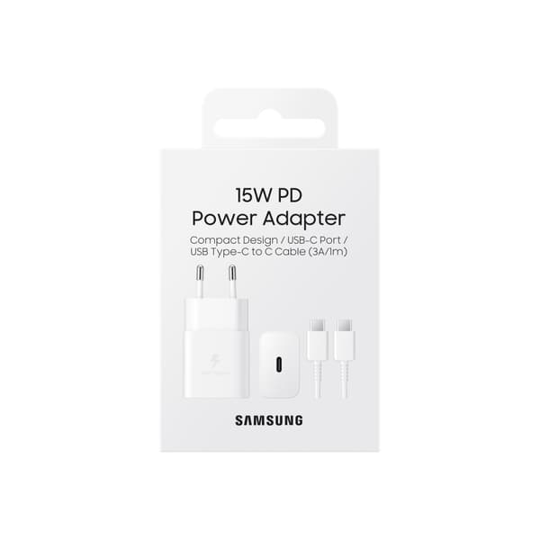 Samsung EP-T1510 strömadapter - USB-C - 15 watt