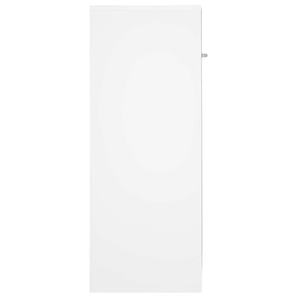 Skänk vit 60x30x75 cm konstruerat trä
