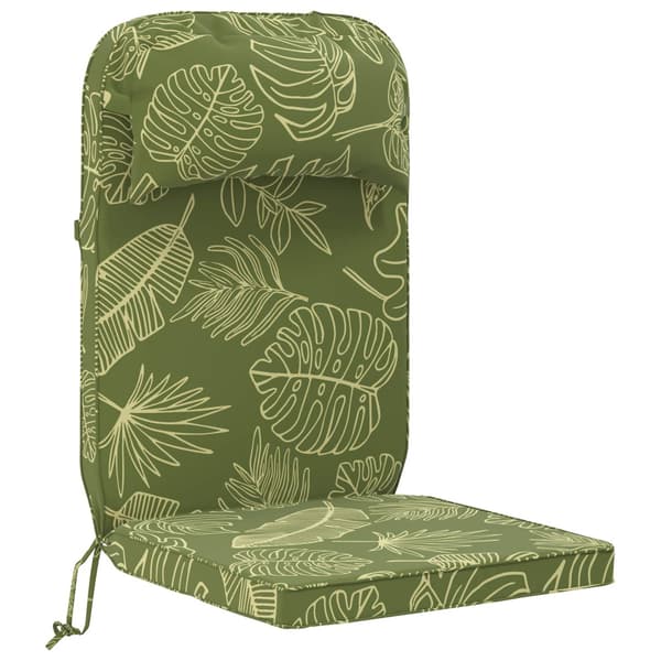 Solsängkudde 100% Polyester Bladdesign 55 x 124 x 5 cm