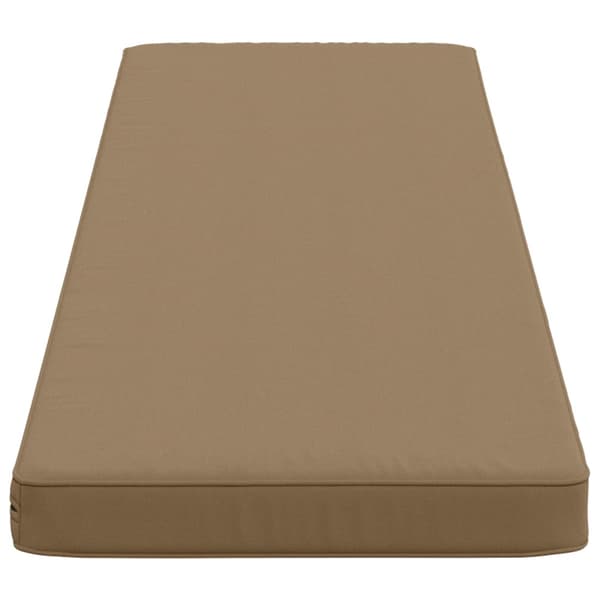 2-delade Bänk Kuddar VUGHT 2 st 100% Polyester Taupe