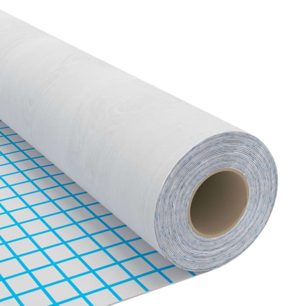 Dörrfolier 4 st vitt trä 210x90 cm PVC