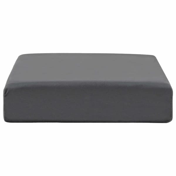 Sittkudde 40 x 40 x 10 cm PU skum Grå