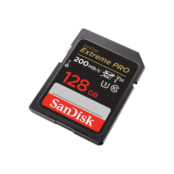 SanDisk Extreme PRO - flash-minneskort - 128 GB - SDXC UHS-I